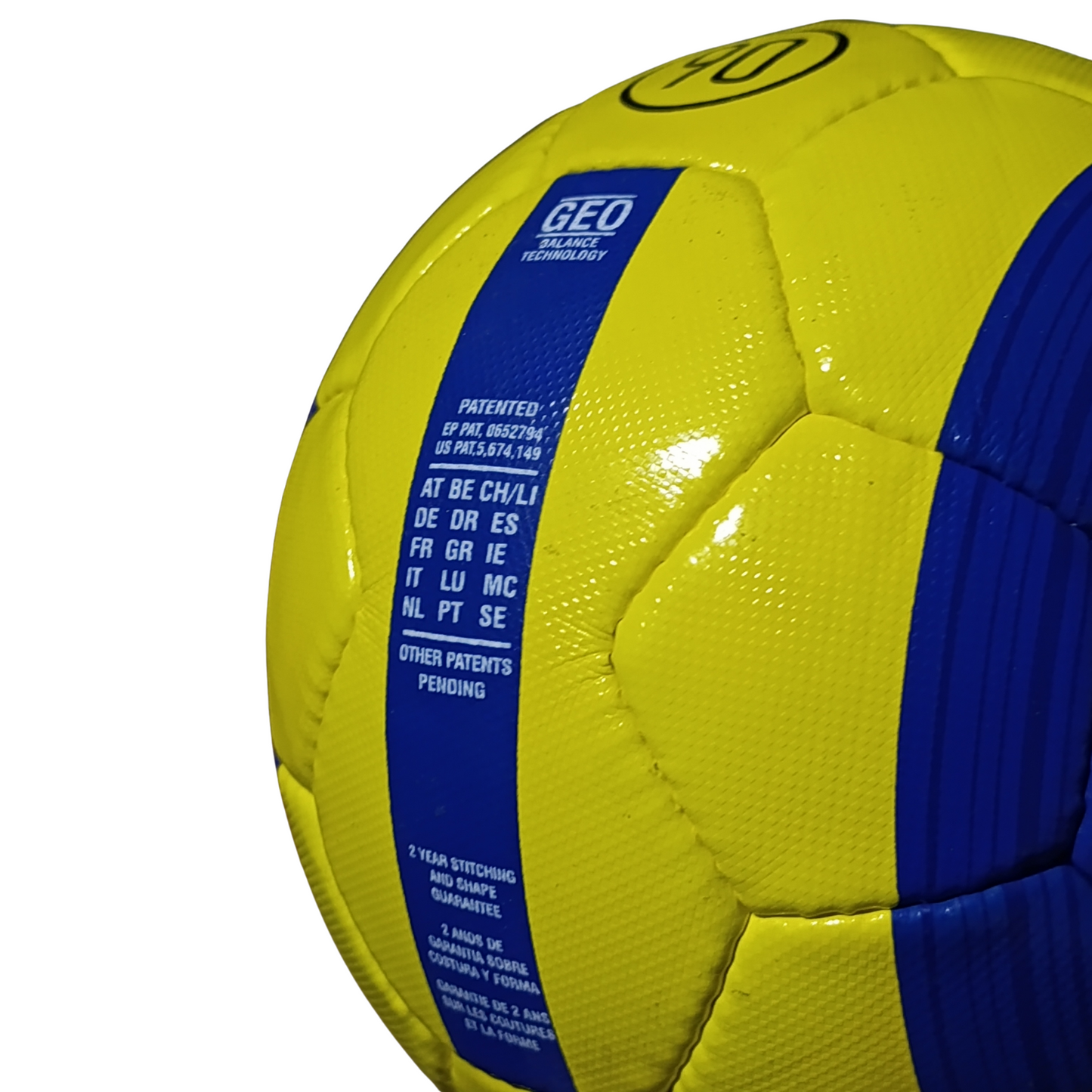 Nike Total 90 Aerow Hi-Vis Football - Yellow/Blue Edition