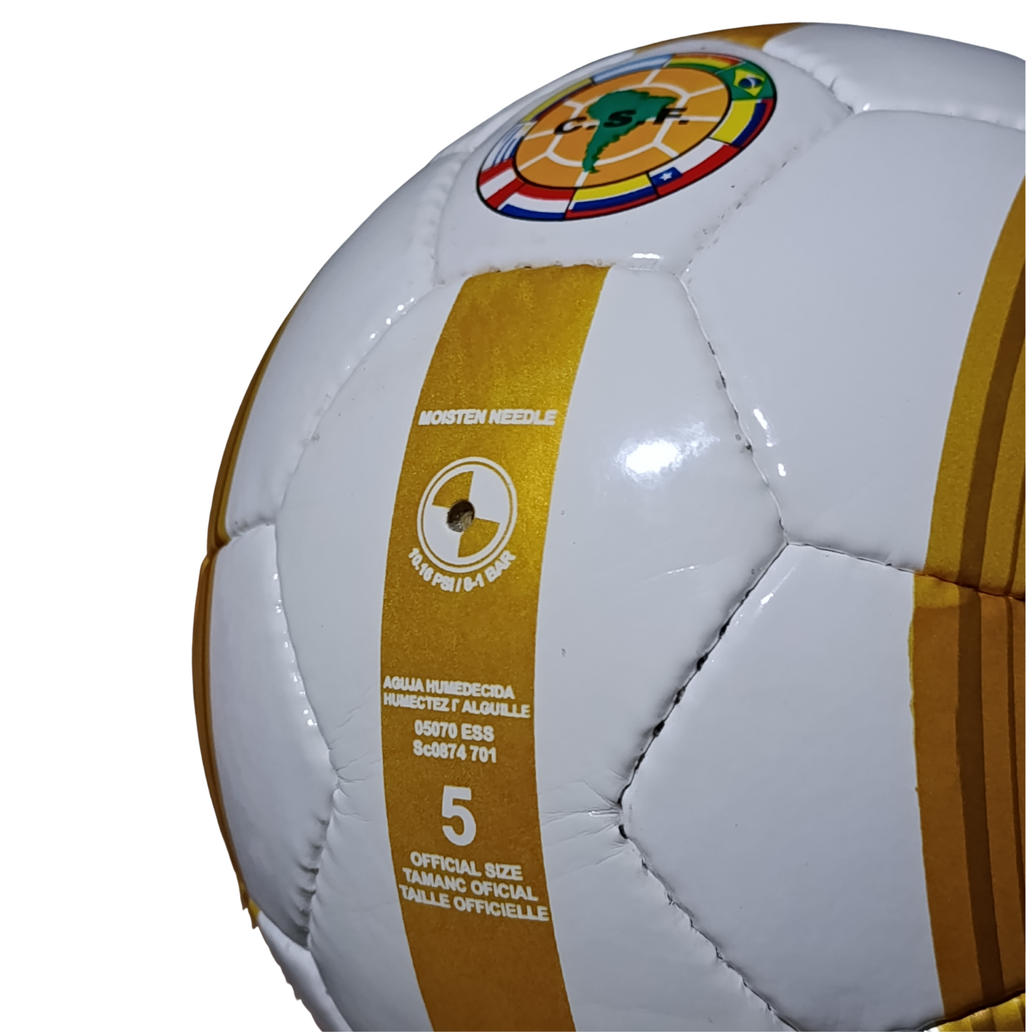 Nike Total 90 Aerow Hi-Vis Football - Gold Edition