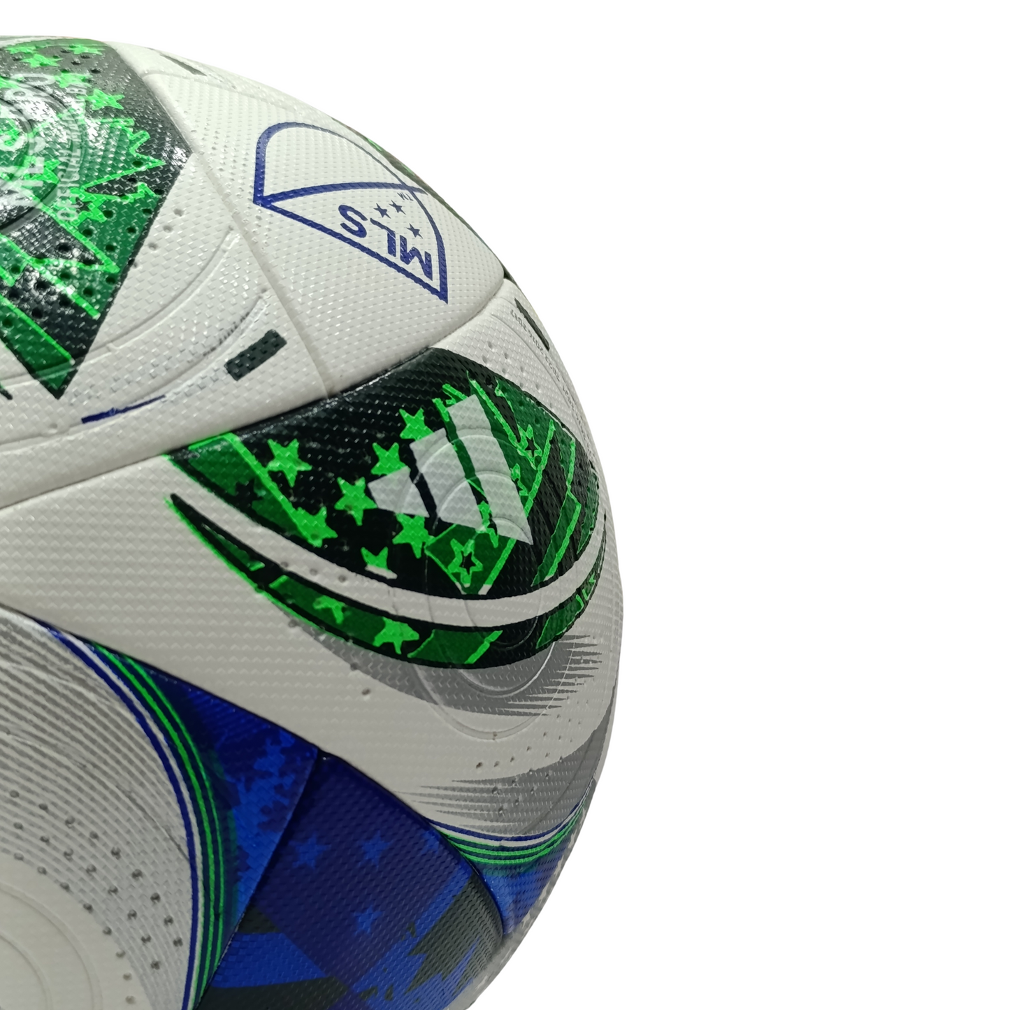 Adidas MLS Pro Official Match Ball - Green/Blue Edition
