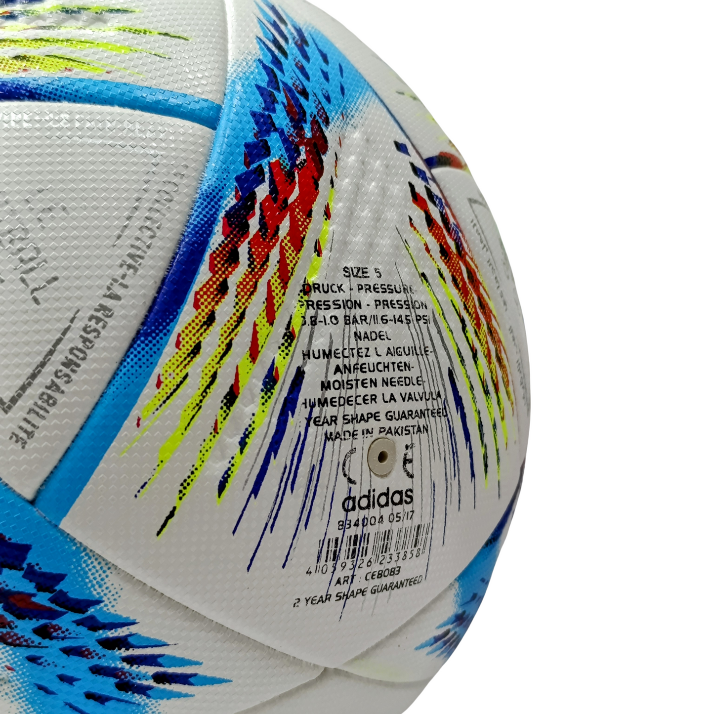 Adidas Al Rihla Official FIFA World Cup Qatar 2022 Soccer Match Ball