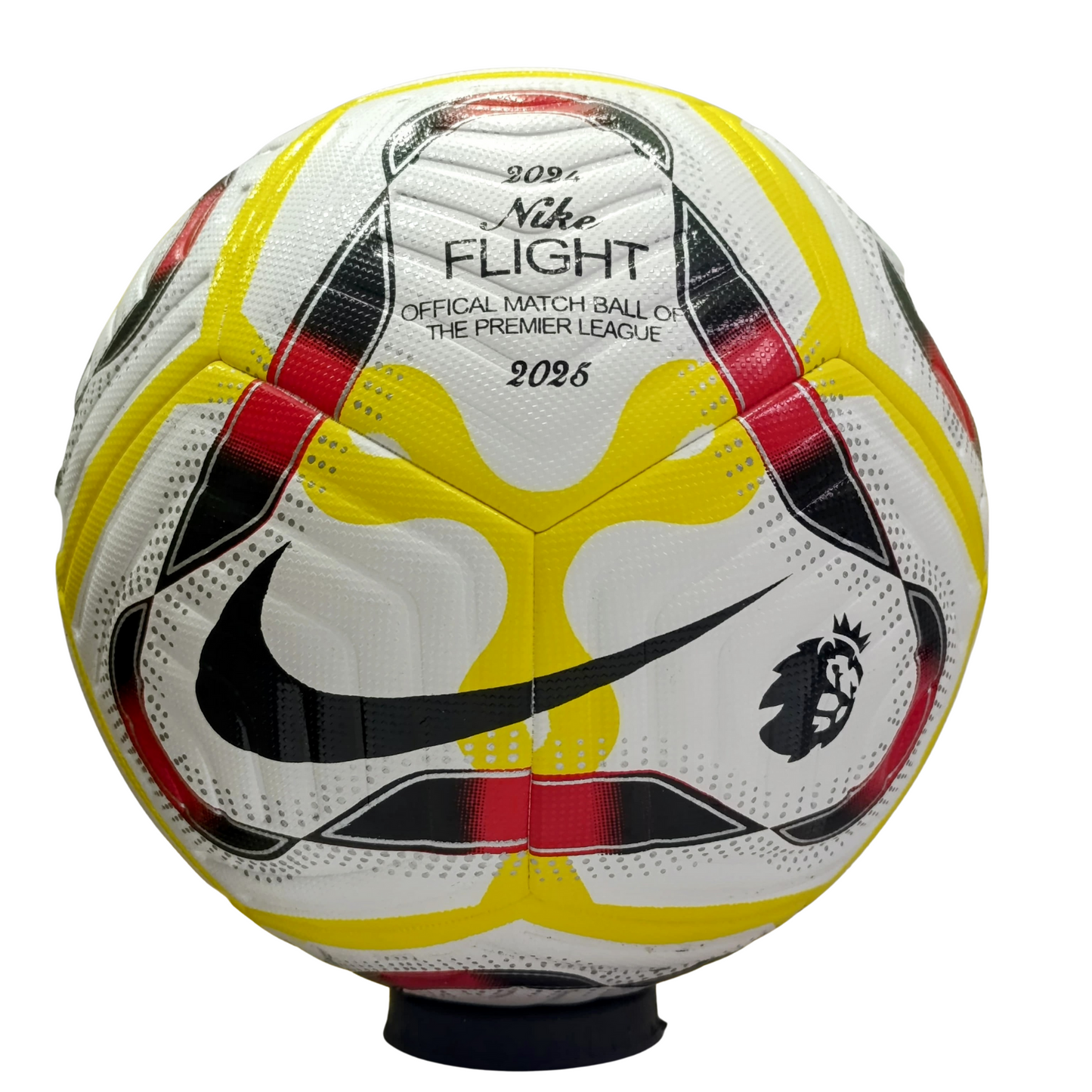 Nike Flight Premier League Official Match Ball 2024-2025 (White/Yellow/Red)