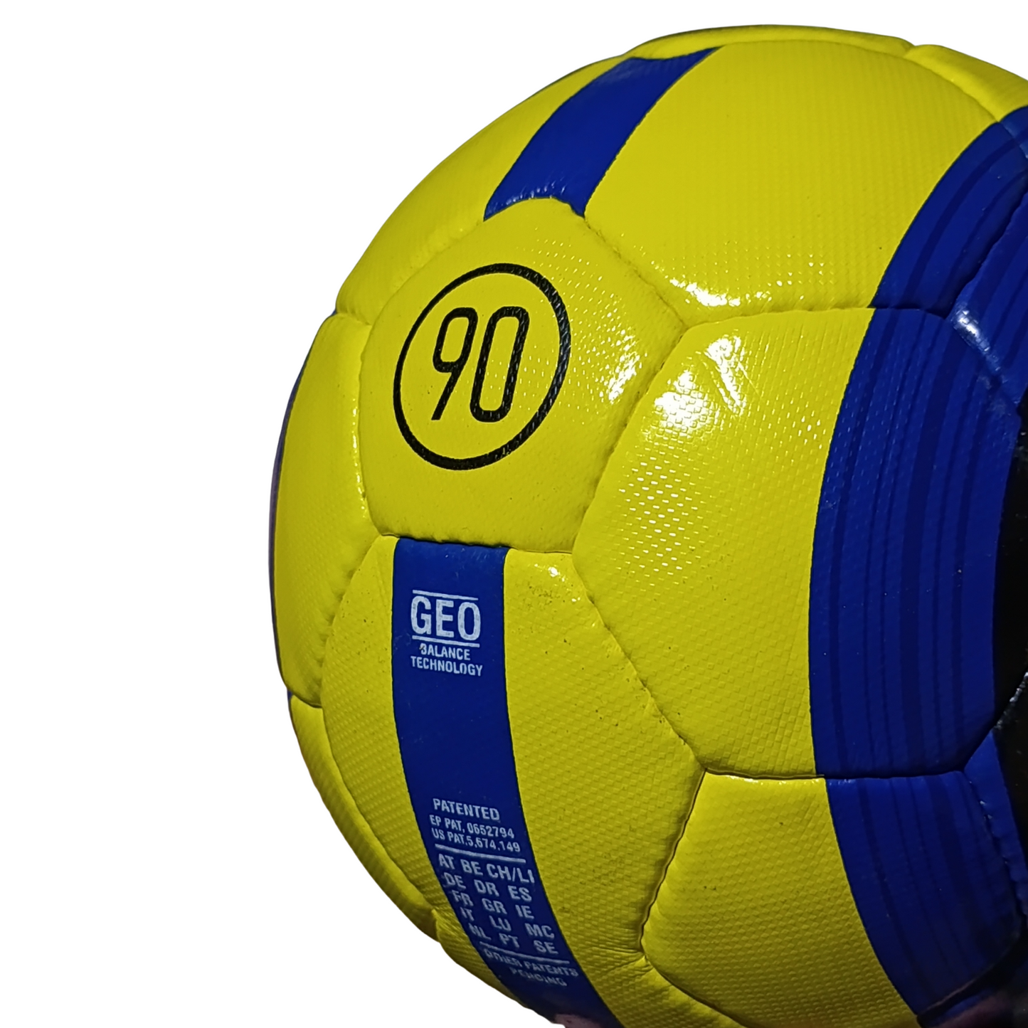 Nike Total 90 Aerow Hi-Vis Football - Yellow/Blue Edition