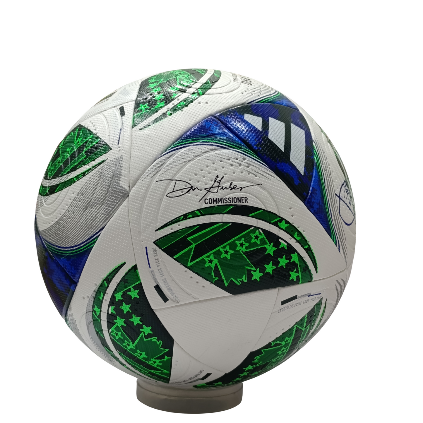 Adidas MLS Pro Official Match Ball - Green/Blue Edition