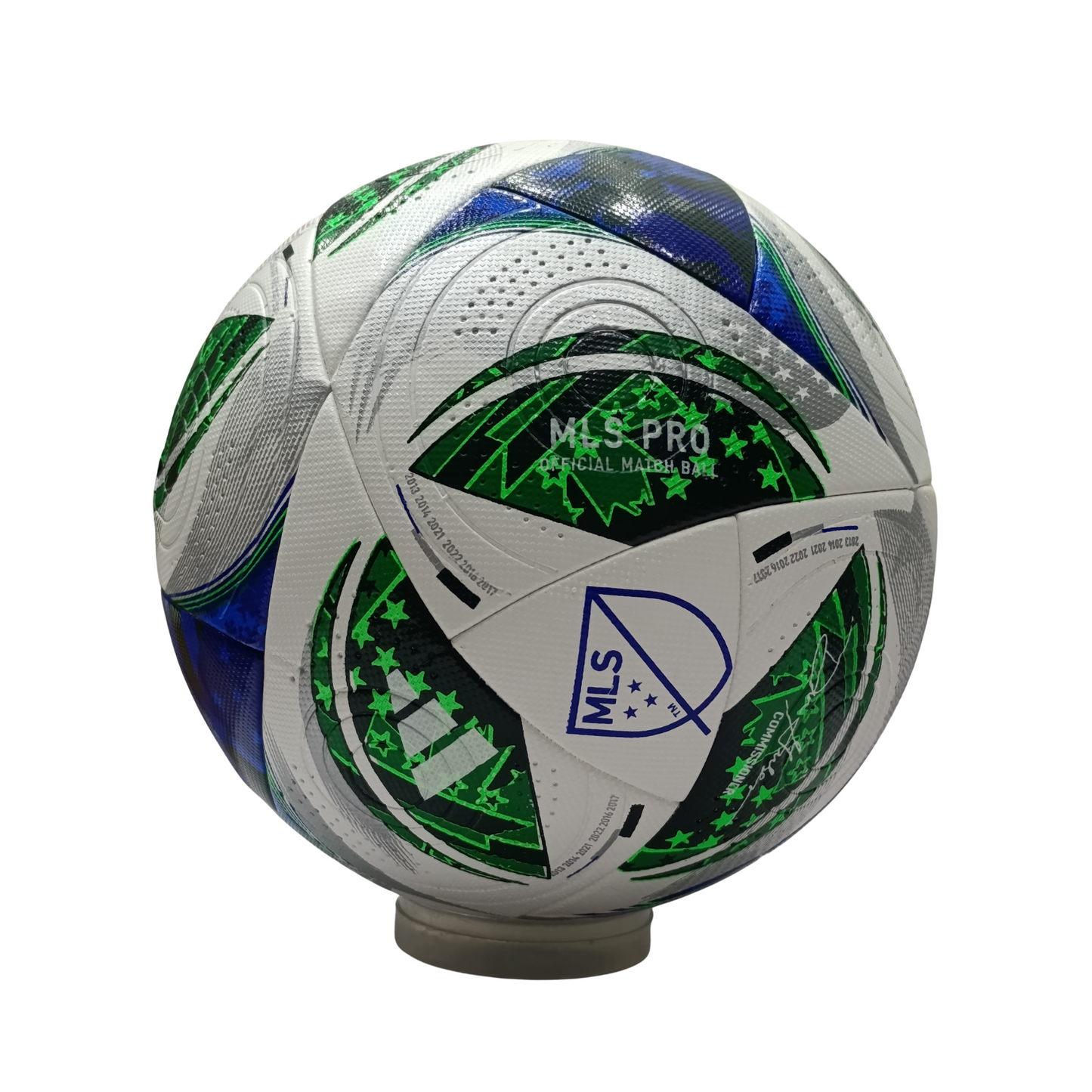 Adidas MLS Pro Official Match Ball - Green/Blue Edition