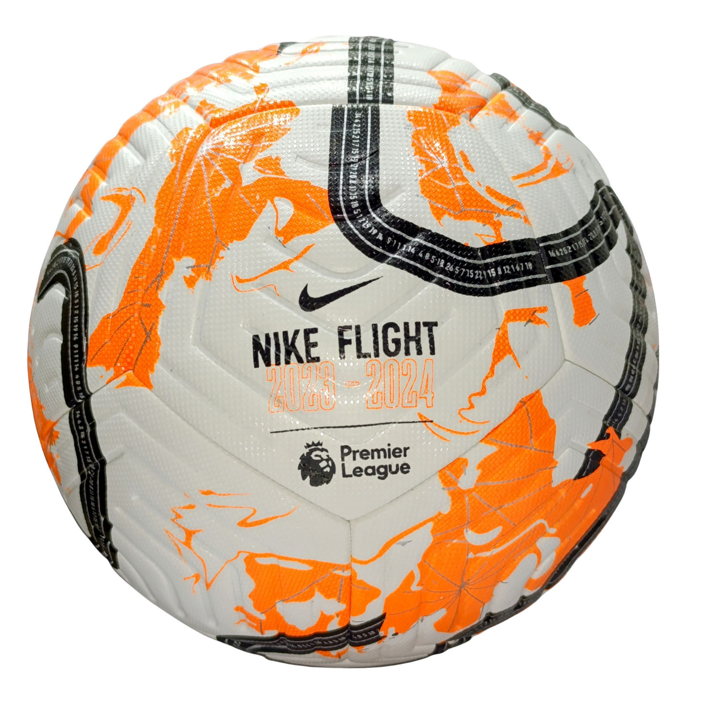 Nike Flight Premier League Official Match Ball 2023-2024 (White/Orange)