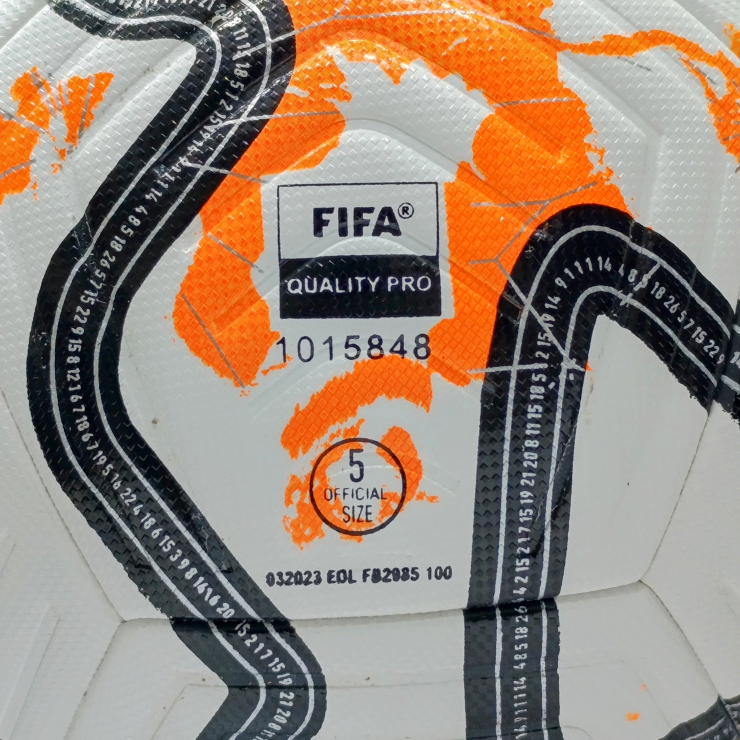 Nike Flight Premier League Official Match Ball 2023-2024 (White/Orange)