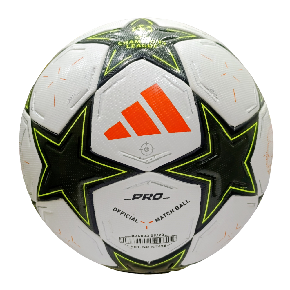 Adidas UEFA Champions League Official Match Ball - Black/Yellow Edition