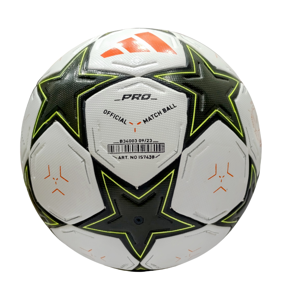 Adidas UEFA Champions League Official Match Ball - Black/Yellow Edition