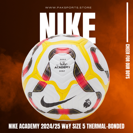 Nike Flight Premier League Official Match Ball 2024-2025 (White/Yellow/Red)